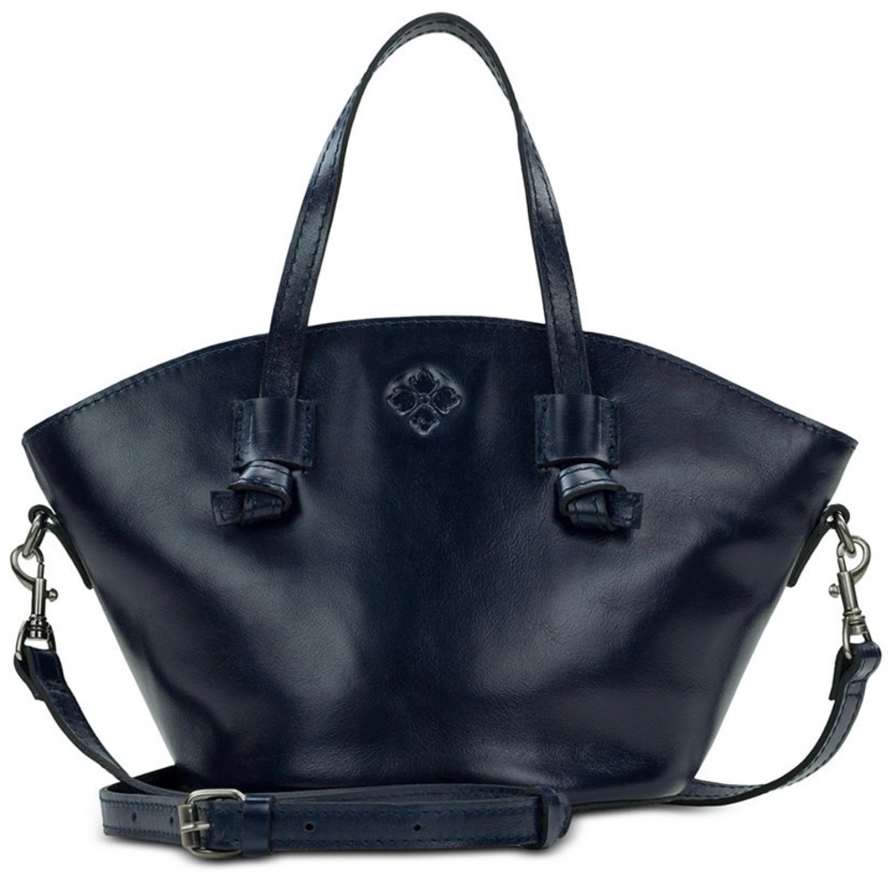 Patricia Nash Navy Blue Leather Tote/Crossbody Bag BNWT No Longer Available!